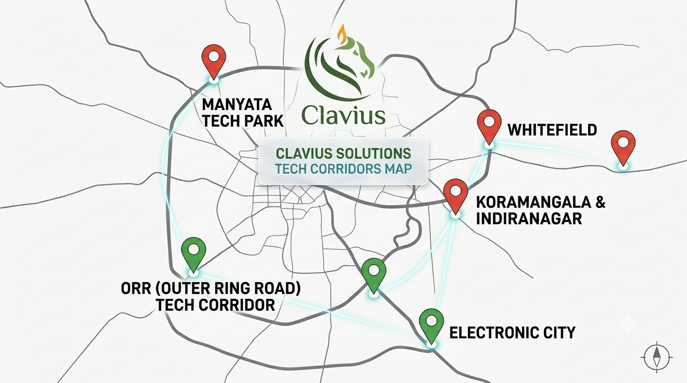 Top IT Staffing Companies in Bangalore: Complete Guide for Tech Hiring 4 Major Tech hub catered by IT staffing companies in Bangalore